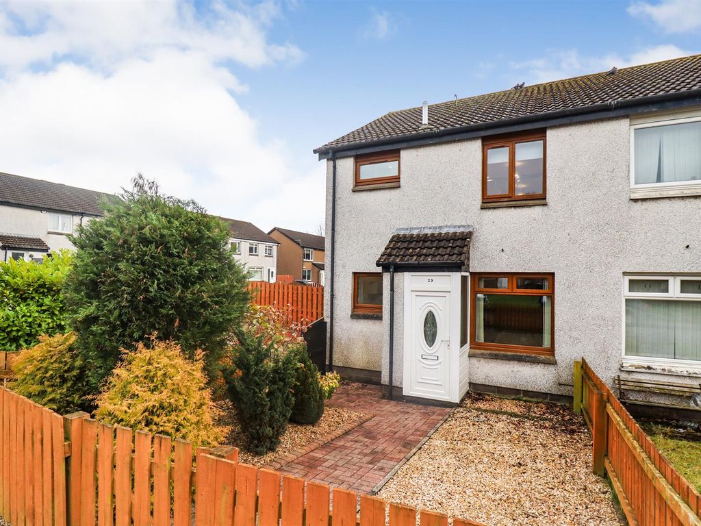 1 bed semidetached house for sale in Mossbank Crescent, Newarthill