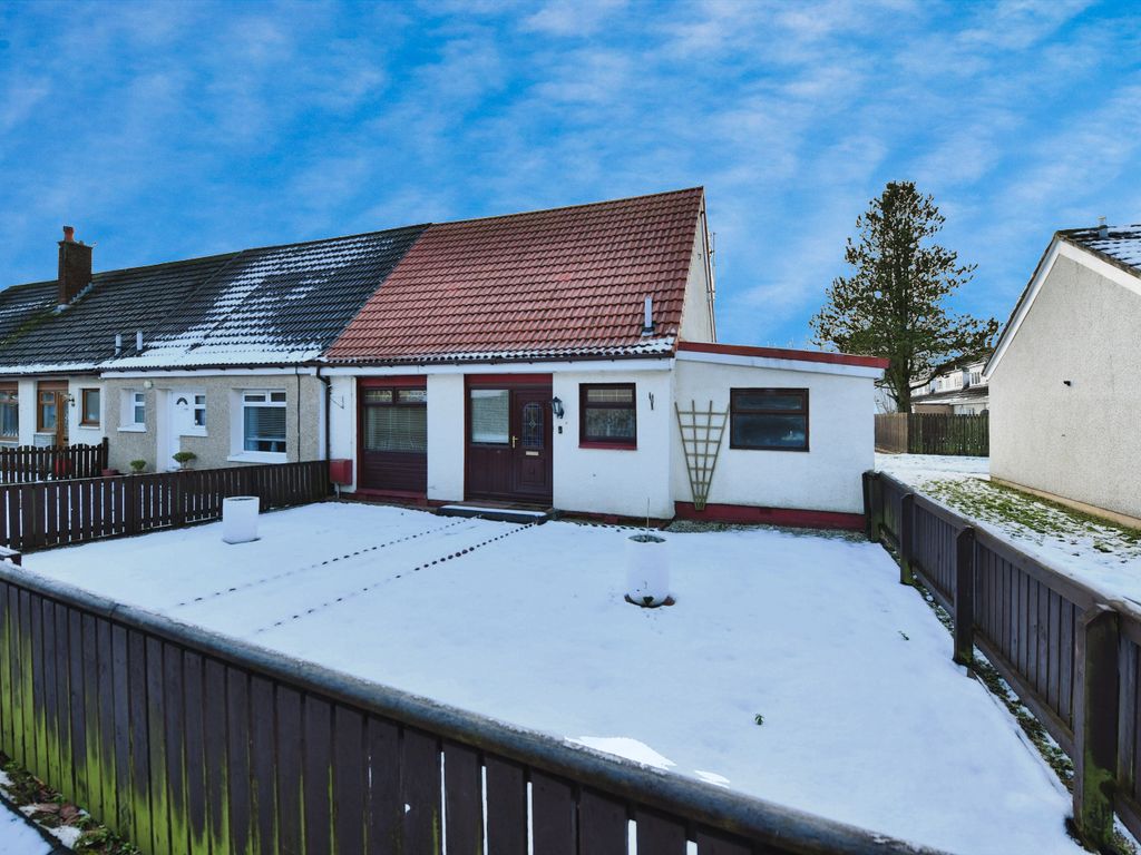 2 bed end terrace house for sale in Hawthorn Court, Kilwinning KA13, £