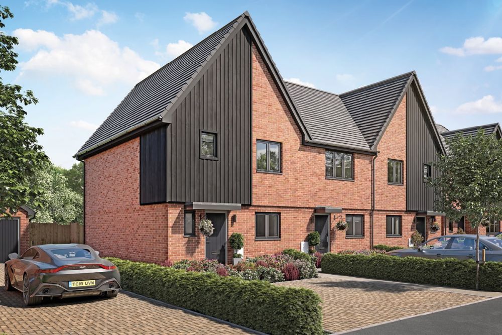 New home, 3 bed property for sale in "The Evesham" at Waterman's Gate