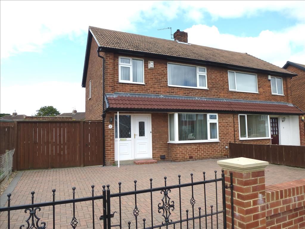 3 bed semidetached house for sale in Bransdale Grove, Hartlepool TS25