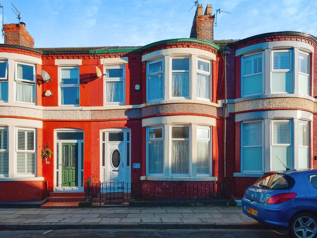 3 bed terraced house for sale in Wingate Road, Aigburth, Liverpool