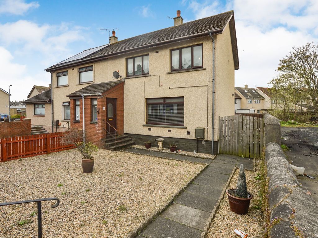 3 bed semidetached house for sale in 6 Station Road, Stevenston KA20