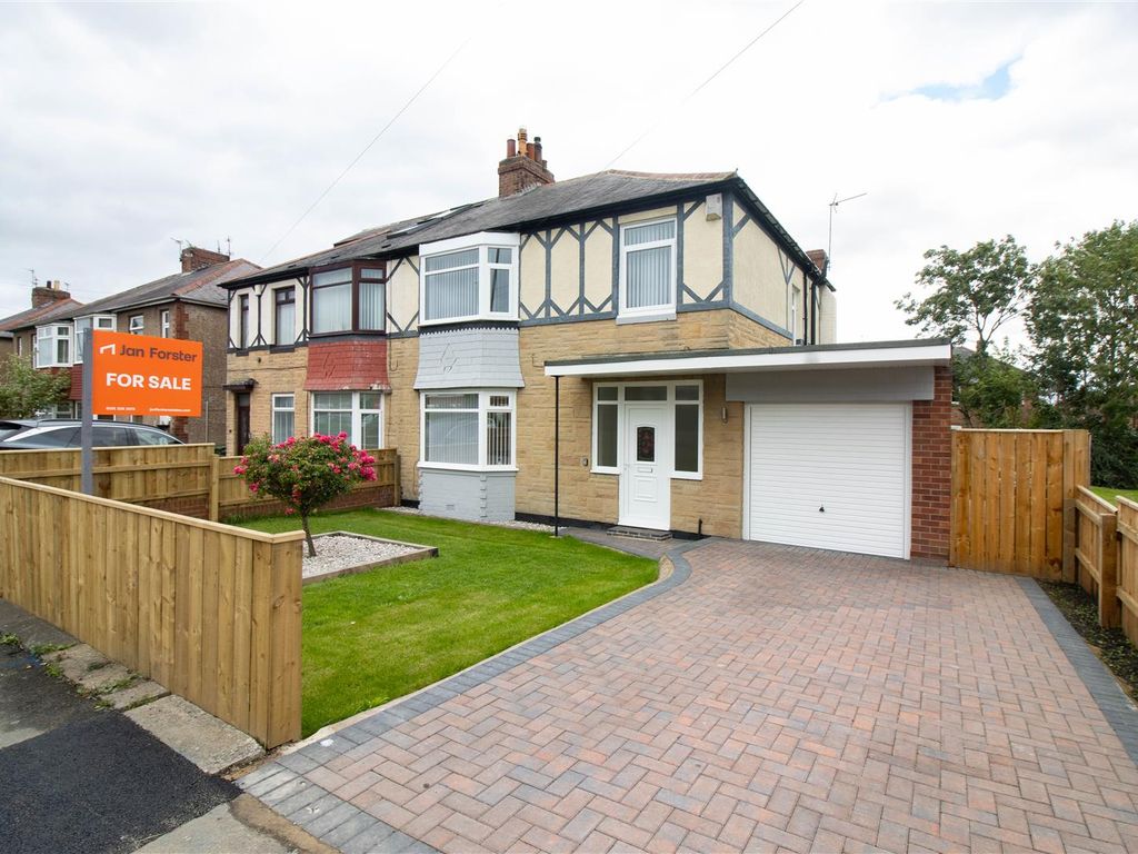 3 bed semidetached house for sale in Mitford Gardens, Wideopen