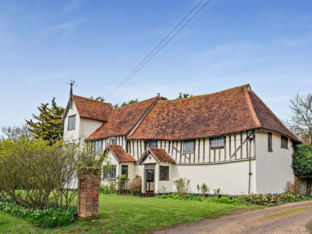 5 bed detached house for sale in Sudbury Road, Newton, Sudbury, Suffolk