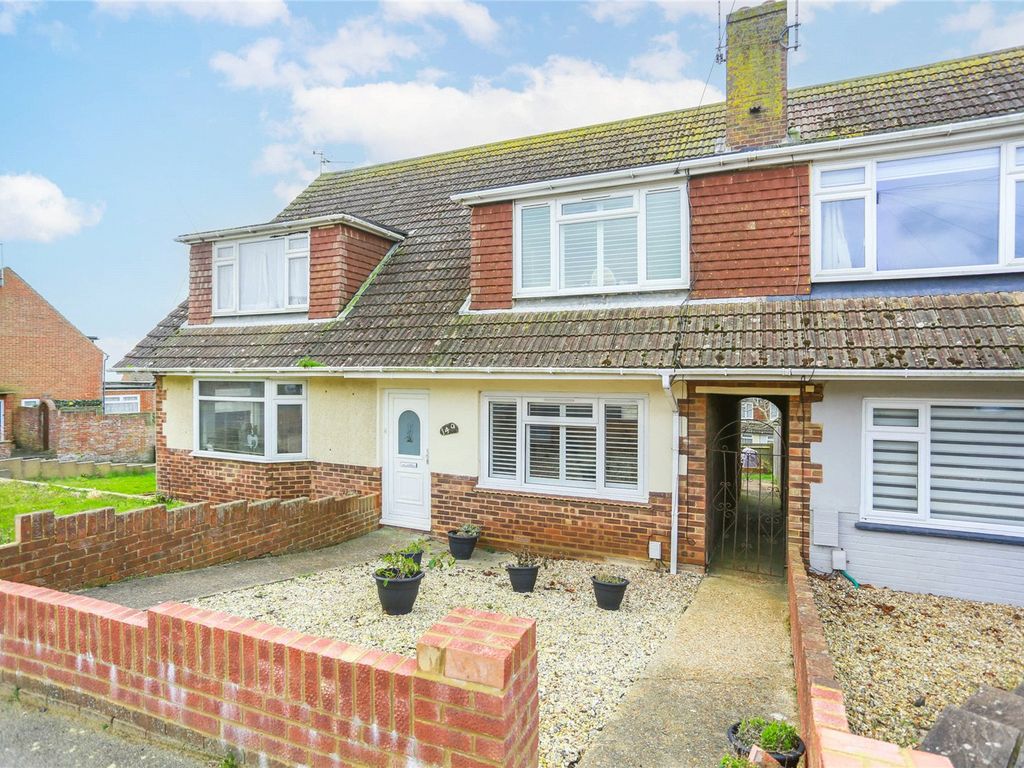3 bed terraced house for sale in Thornhill Rise, Portslade, Brighton