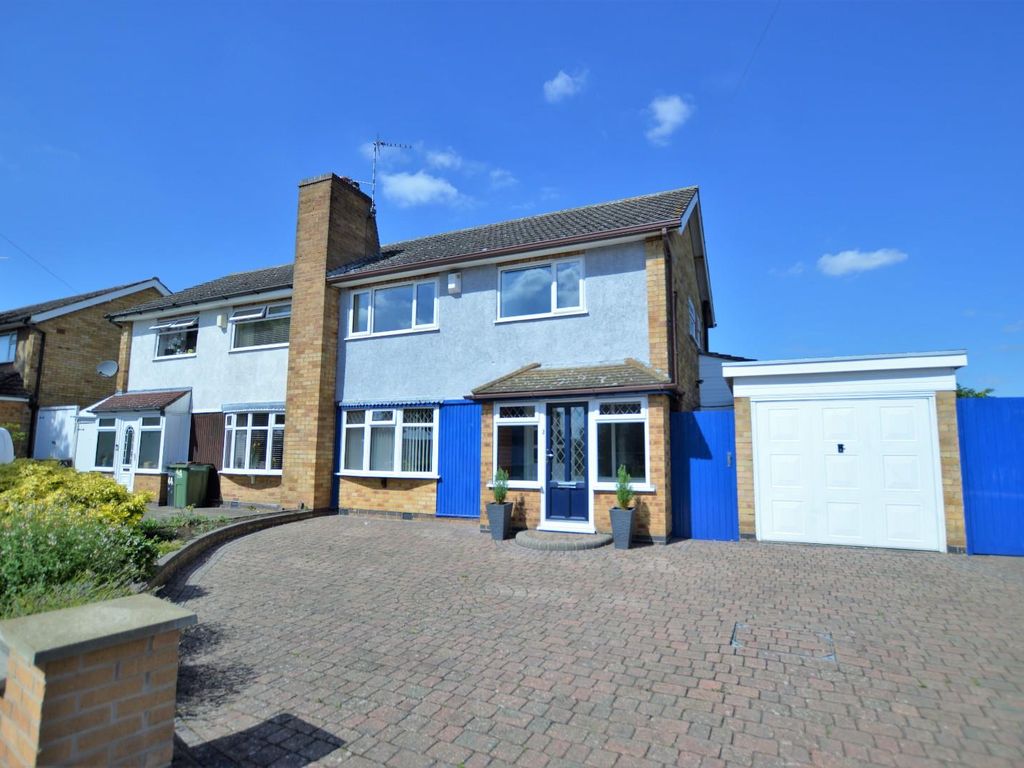 3 bed semidetached house for sale in Gloucester Crescent, Wigston LE18 Zoopla