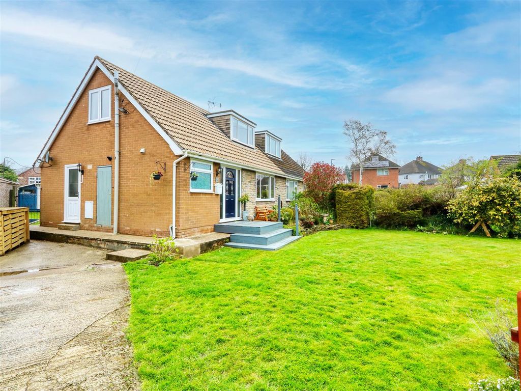 2 bed semi-detached bungalow for sale in sylvan drive, old tupton, chesterfield, derbyshire s42