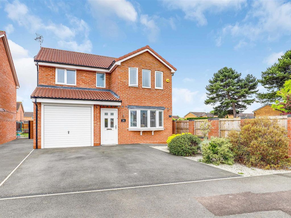 4 bed detached house for sale in Bosworth Way, Long Eaton, Derbyshire