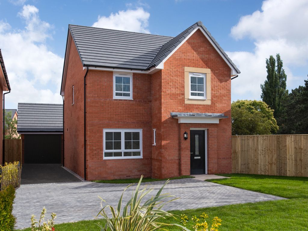 New home, 4 bed detached house for sale in "Kingsley" at Millersgate, Cottam, Preston PR4, £