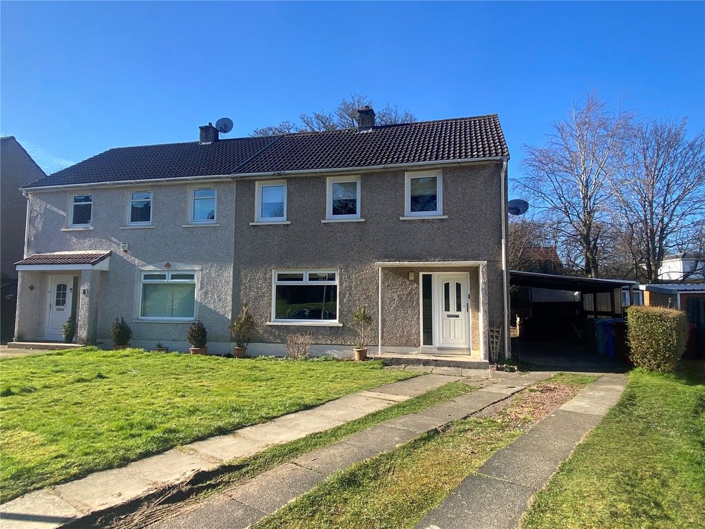 3 bed semidetached house for sale in Glamis Drive, East Mains, East