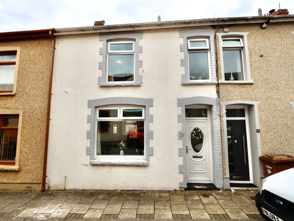 2 bed terraced house for sale in Neuaddwen Street, Aberbargoed CF81, £