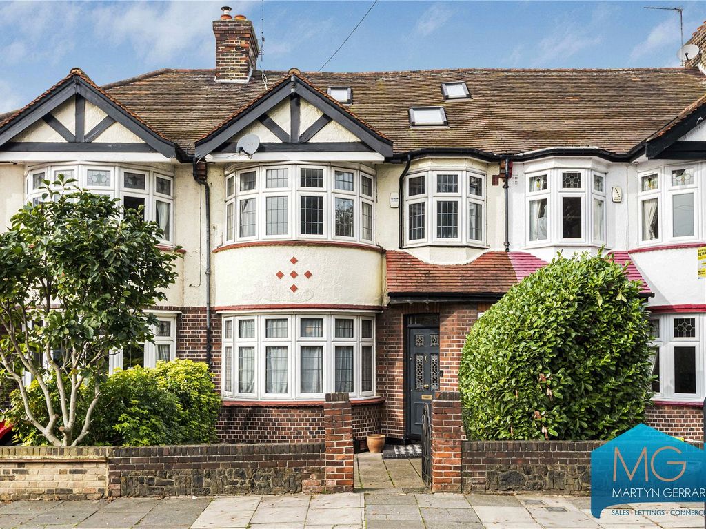 4 bed terraced house for sale in Wellington Road, Enfield EN1, £750,000