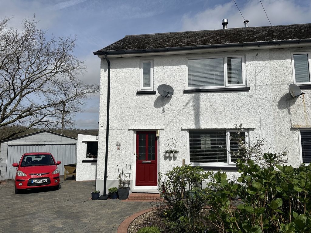 2 bed semidetached house for sale in Min Y Rhos, Ystradgynlais