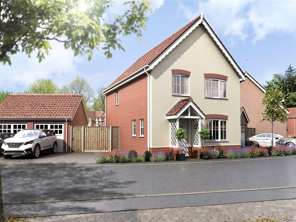 New home, 4 bed detached house for sale in Plot 40 Lakeside, Hall Road