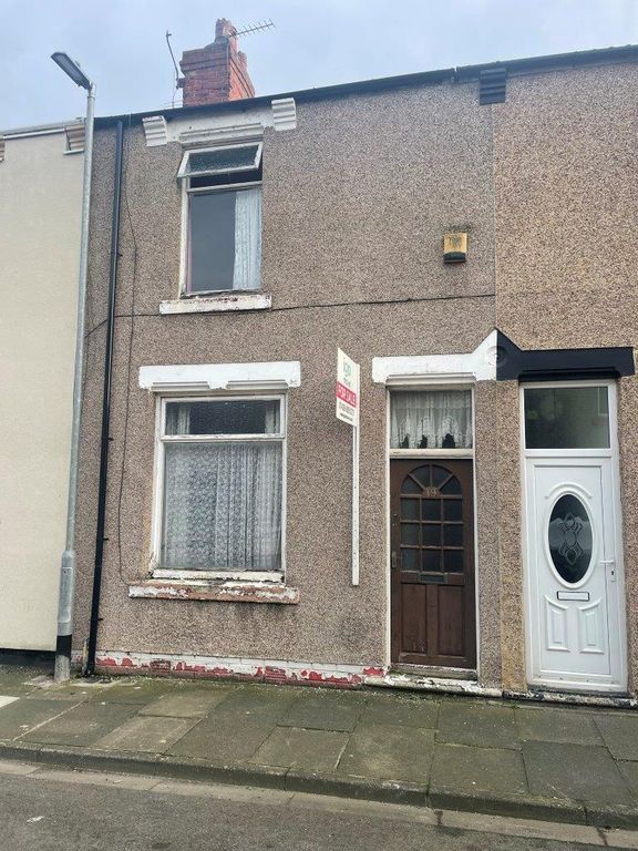 2 bed terraced house for sale in Charterhouse Street, Hartlepool TS25, £36,500 Zoopla
