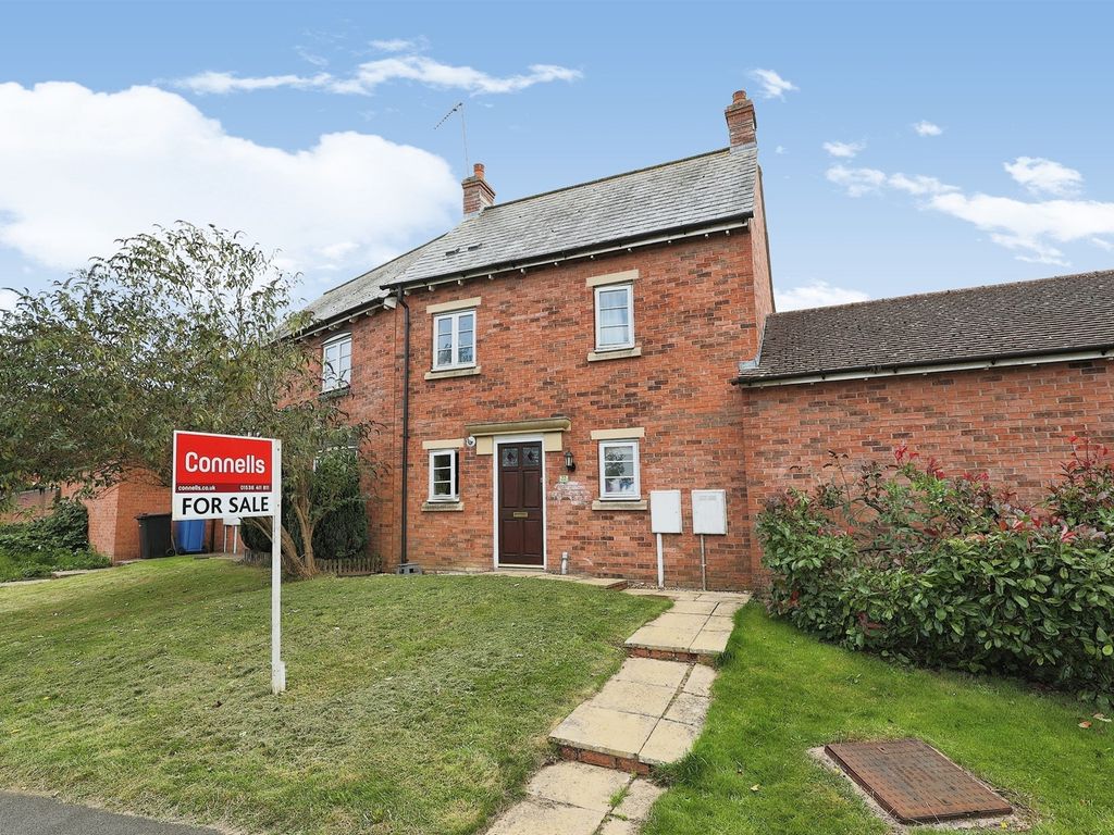 2 bed end terrace house for sale in School Road, Mawsley, Kettering