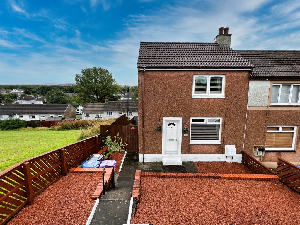 2 bed end terrace house for sale in Borestone Avenue, Kilbirnie KA25, £