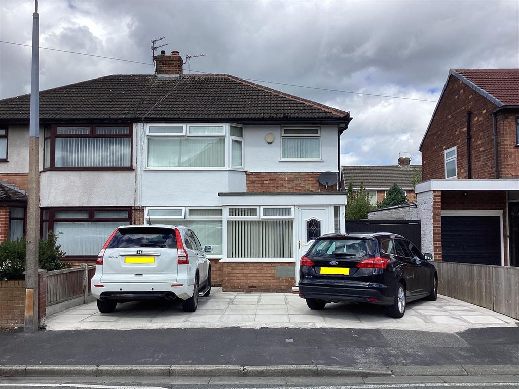 3 bed semidetached house for sale in Cartmel Drive, Rainhill, Prescot