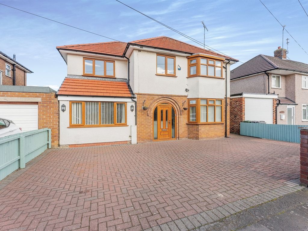 4 bed detached house for sale in Escolme Drive, Greasby, Wirral CH49