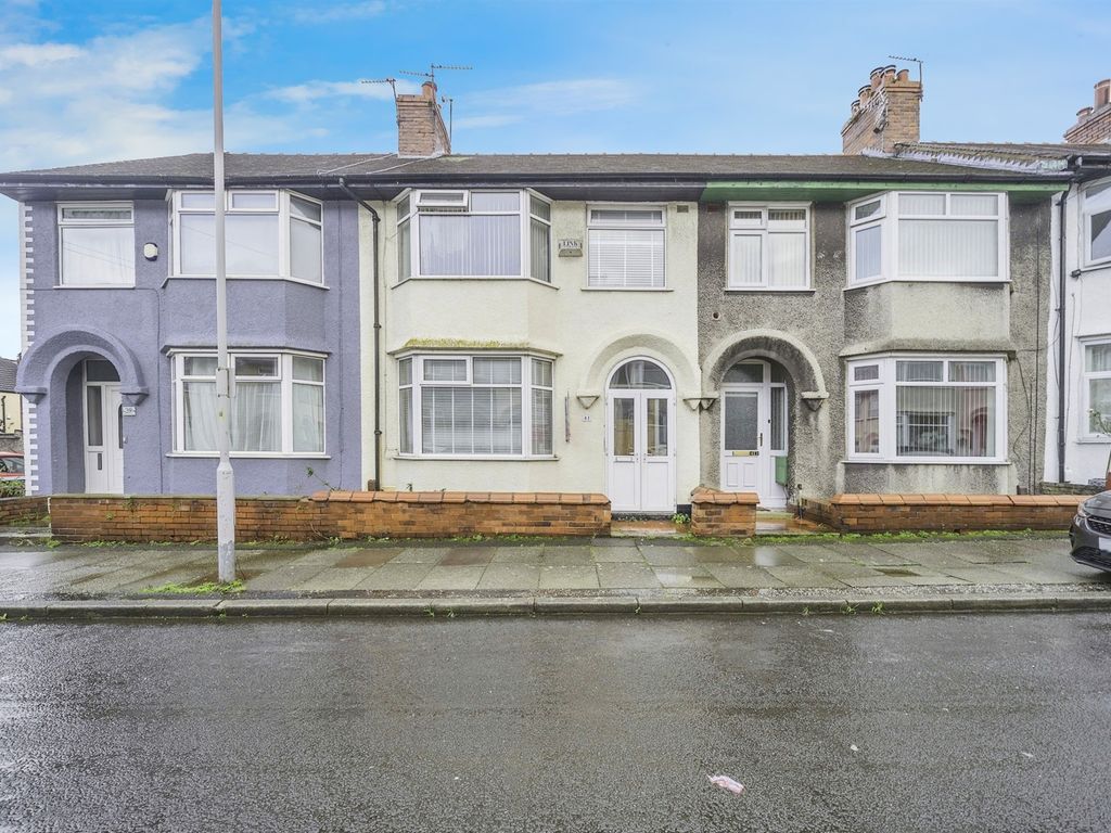 3 bed terraced house for sale in Beverley Road, New Ferry, Wirral CH62