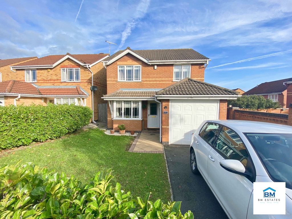 3 bed detached house to rent in Burchnall Road, Thorpe Astley LE3, £