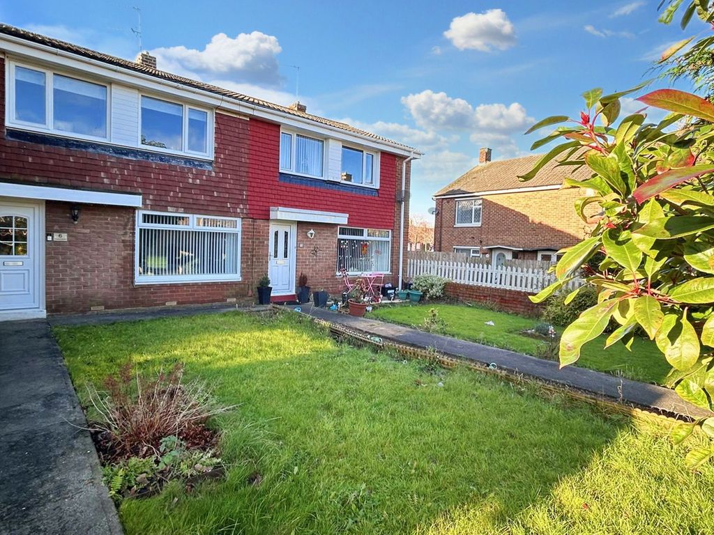 3 bed terraced house for sale in Fox Cover, Ashington NE63, £110,000