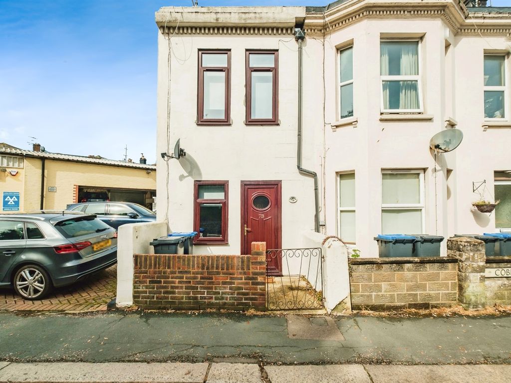 2 bed end terrace house for sale in Cobden Road, Worthing BN11, £