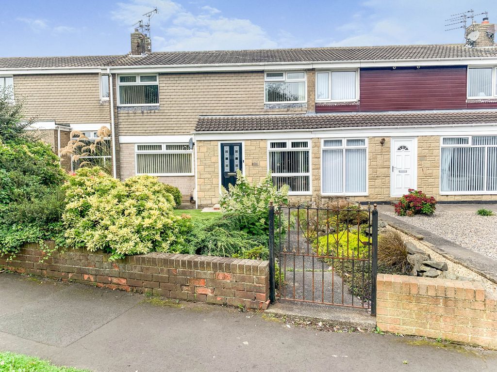 3 bed terraced house for sale in Fairfield Drive, Ashington NE63, £