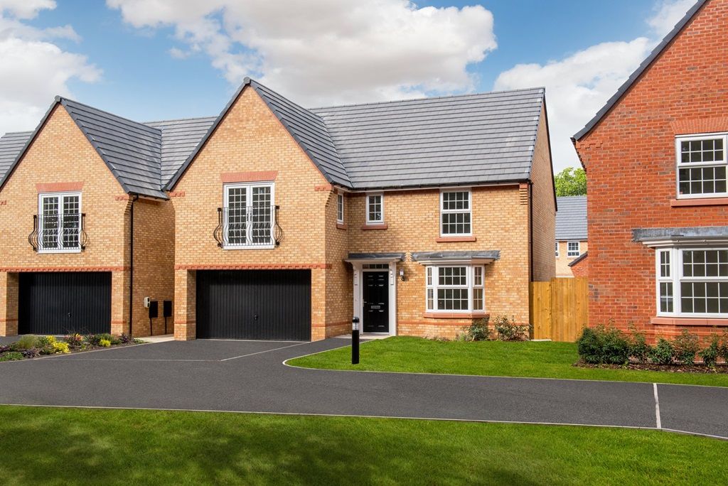 New home, 4 bed detached house for sale in "Shelbourne" at Hassall Road