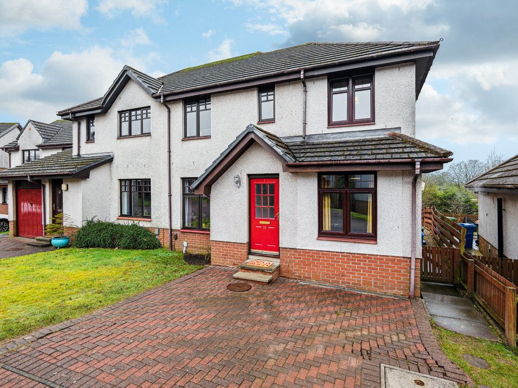 5 bed semidetached house for sale in Auchineden Court, Bearsden, East