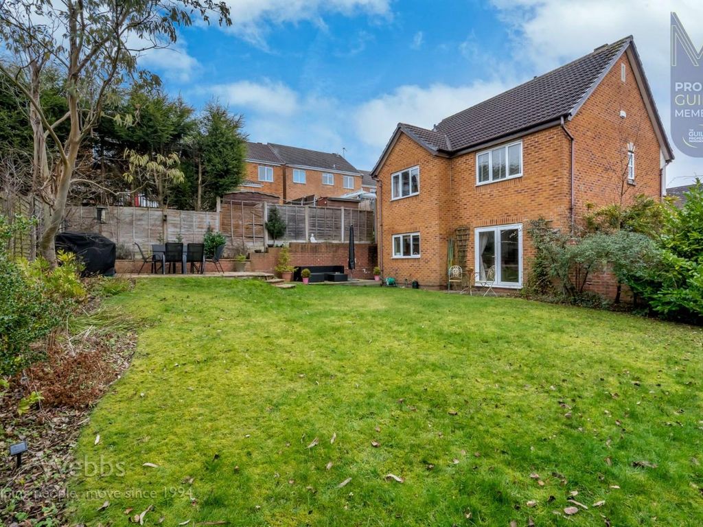 4 bed detached house for sale in Brisbane Way, Wimblebury, Cannock WS12