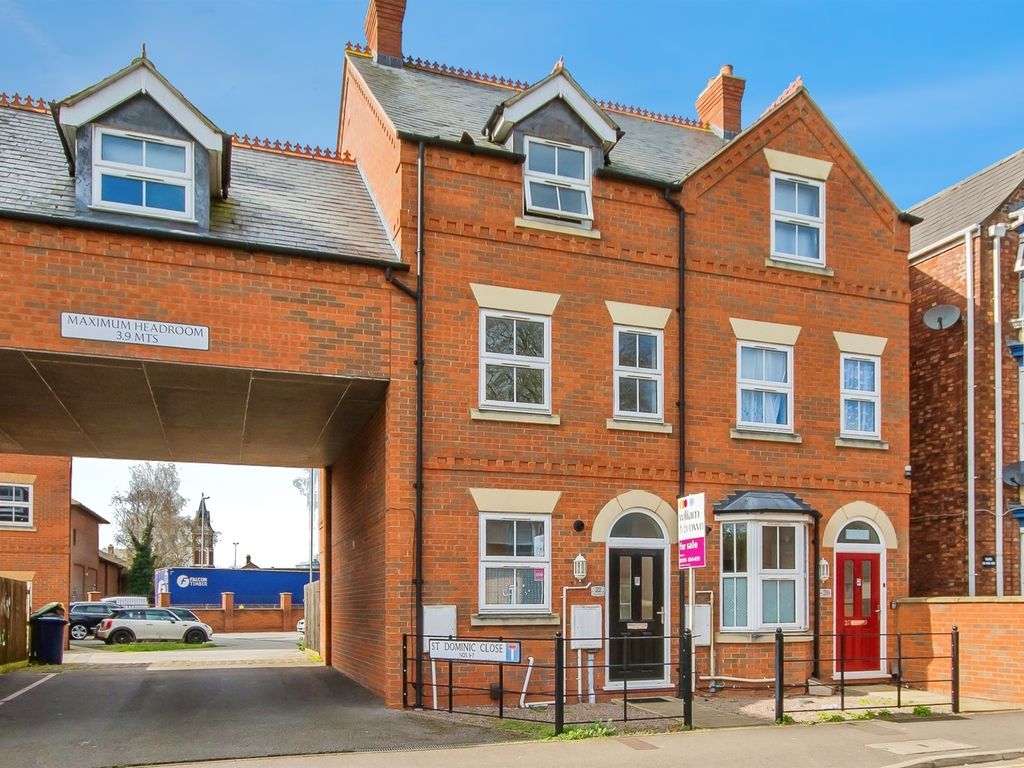 3 bed terraced house for sale in St. Augustines Road, Wisbech PE13, £