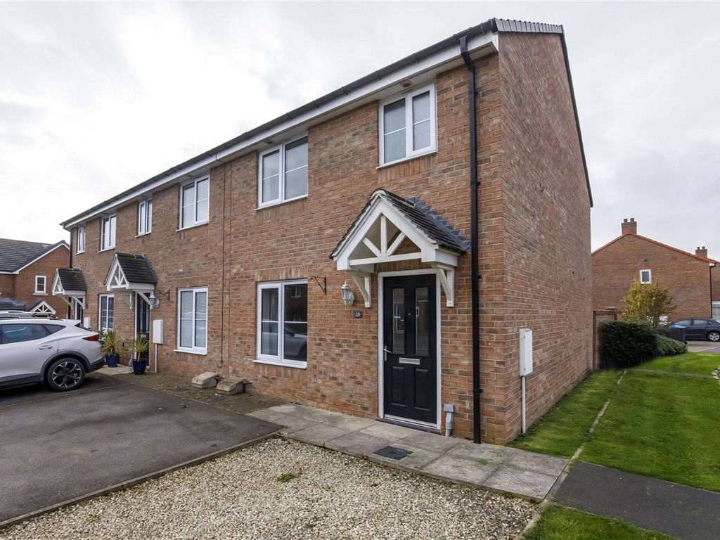 3 bed end terrace house to rent in Railway View, Aiskew, Bedale, North