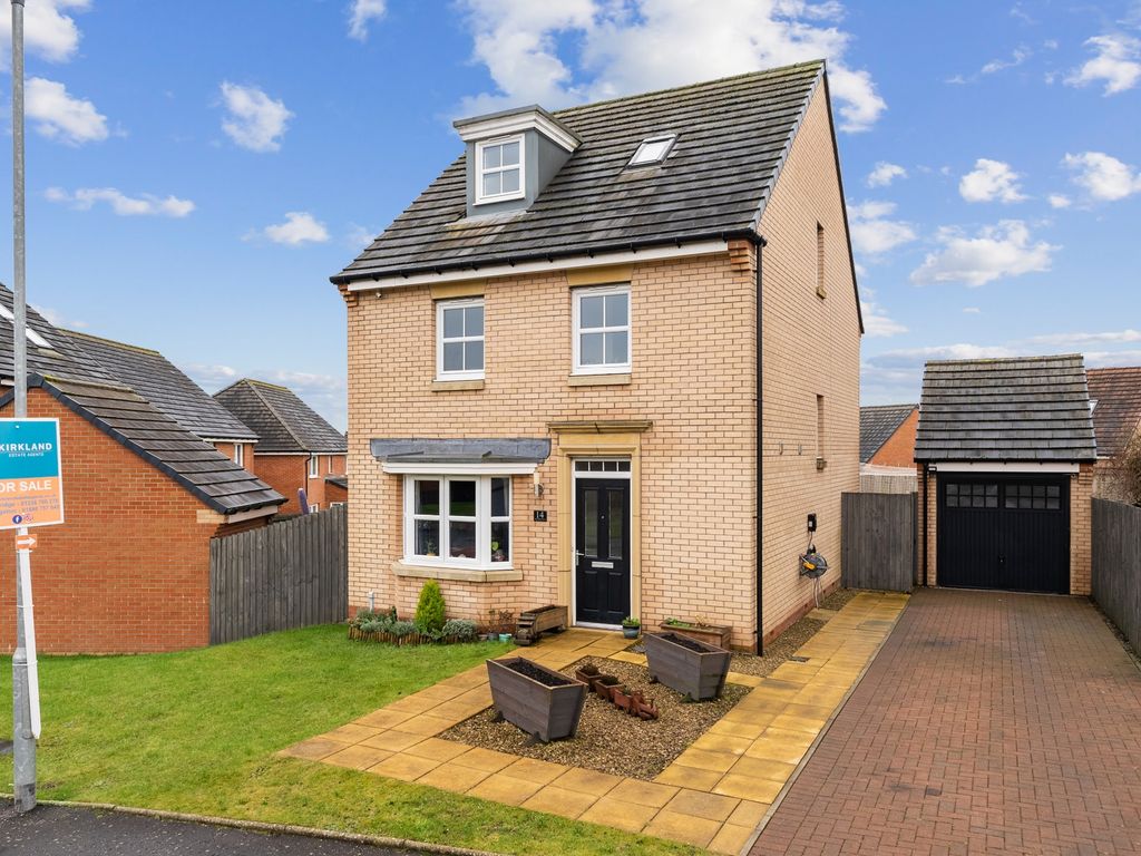 4 bed detached house for sale in Merrystown Drive, Coatbridge ML5, £
