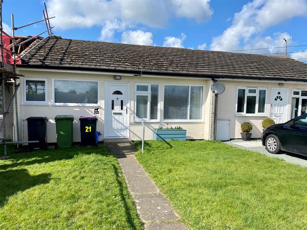 2 bed terraced bungalow for sale in Lowe Hill Gardens, Wem, Shropshire