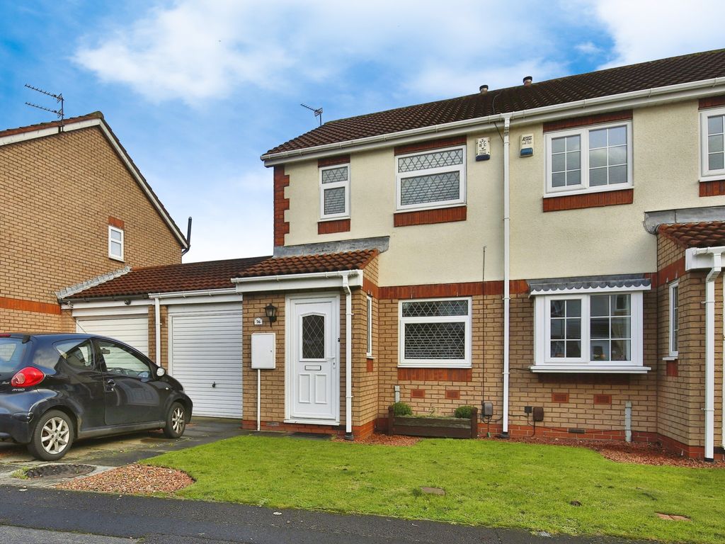 2 bed semidetached house for sale in Pallion Park, Sunderland SR4, £