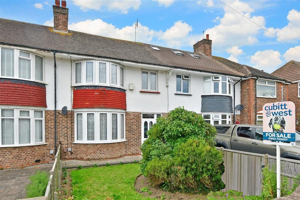 3 bed terraced house for sale in Shandon Road, Worthing, West Sussex