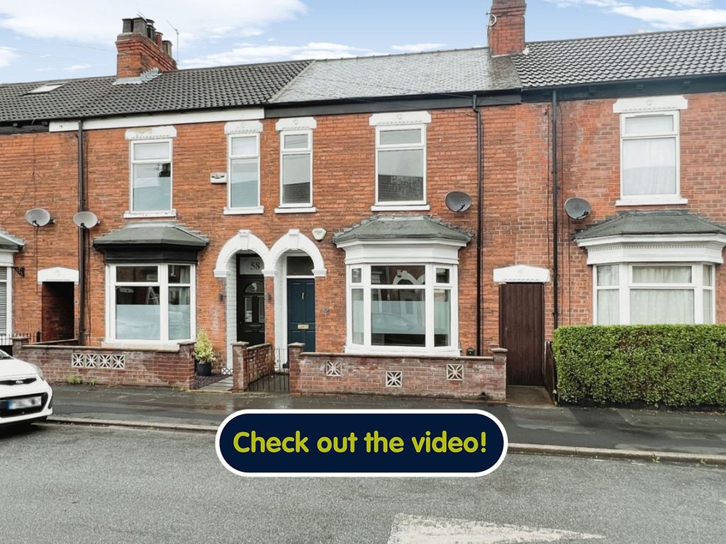 2 bed terraced house for sale in Thoresby Street, Hull HU5, £125,000