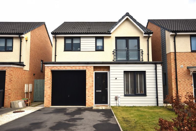 3 bed detached house for sale in Harbottle Grove, Holystone, Newcastle