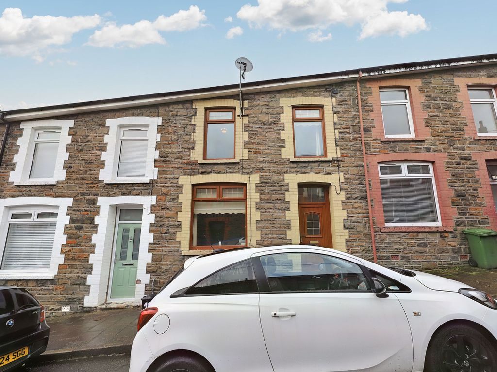 3 bed terraced house for sale in Cobden Street, Aberdare CF44, £129,995