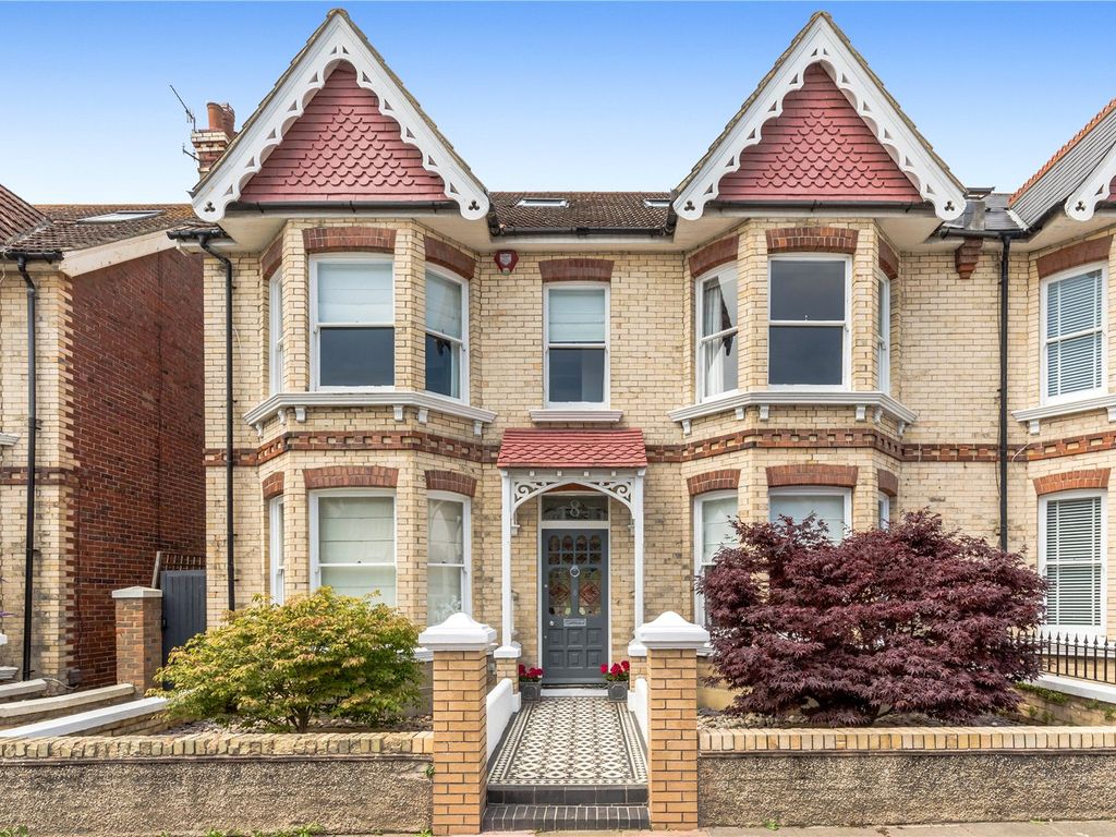 5 bed semidetached house for sale in Worcester Villas, Hove, East