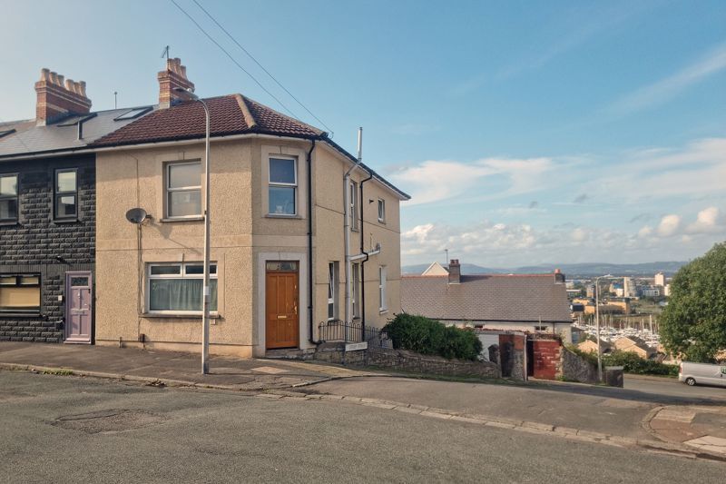 3 bed terraced house for sale in Queens Road, Penarth CF64, £285,000