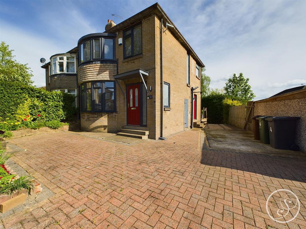 3 bed semidetached house for sale in Carr Manor Gardens, Meanwood