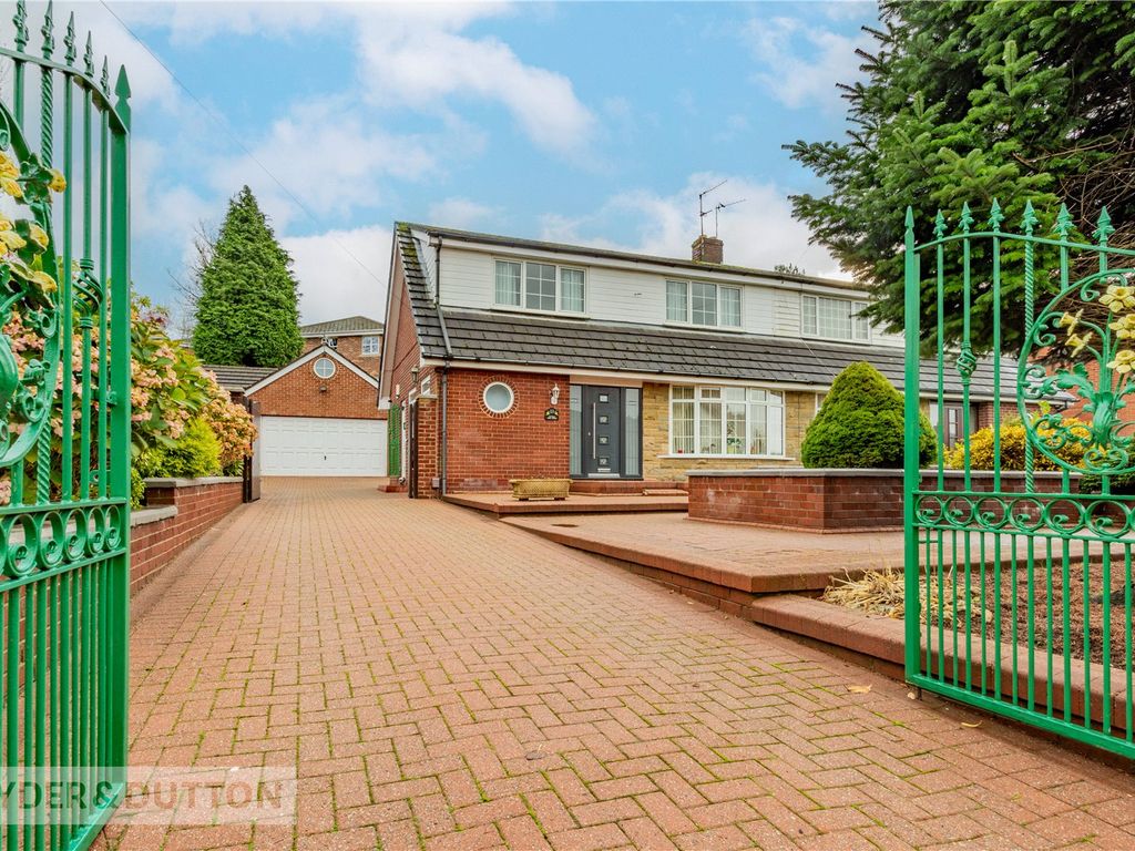 4 bed semidetached house for sale in Tandle Hill Road, Royton, Oldham