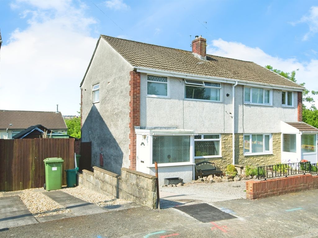 3 bed semidetached house for sale in Heol Dyhewydd, Llantwit Fardre, Pontypridd CF38, £225,000