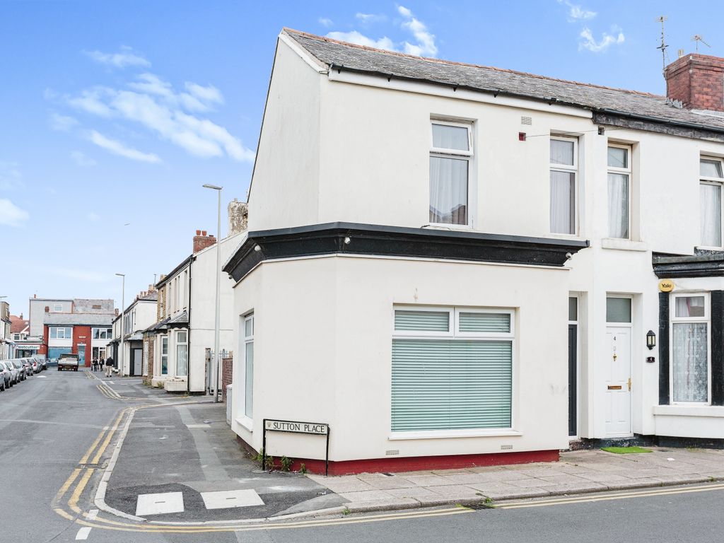 2 bed end terrace house for sale in Sutton Place, Blackpool FY1, £