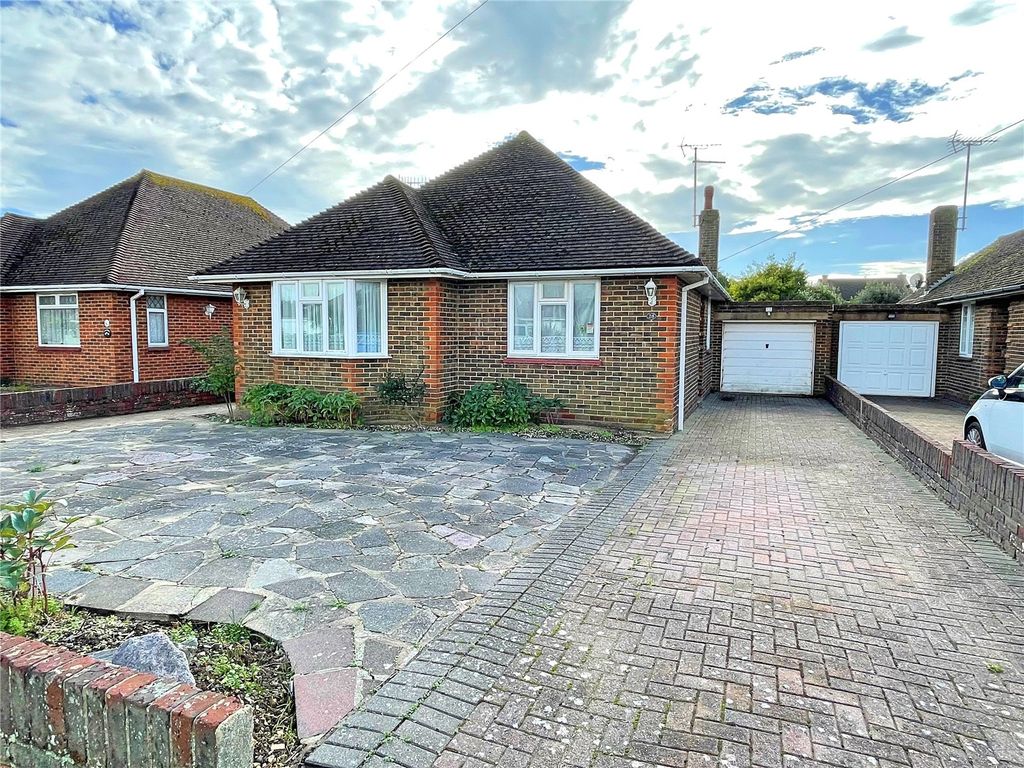 3 bed bungalow for sale in Sutton Avenue, Rustington, Littlehampton