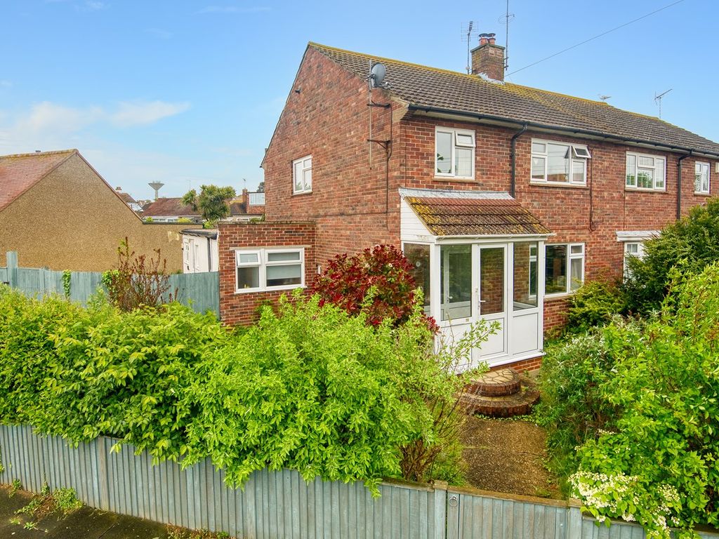 3 bed semidetached house for sale in Douglas Road, Herne Bay CT6, £