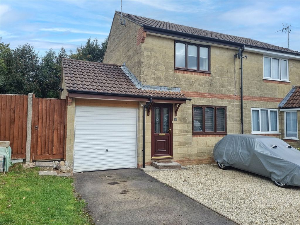 2 bed semidetached house for sale in Helmstedt Way, Chard, Somerset