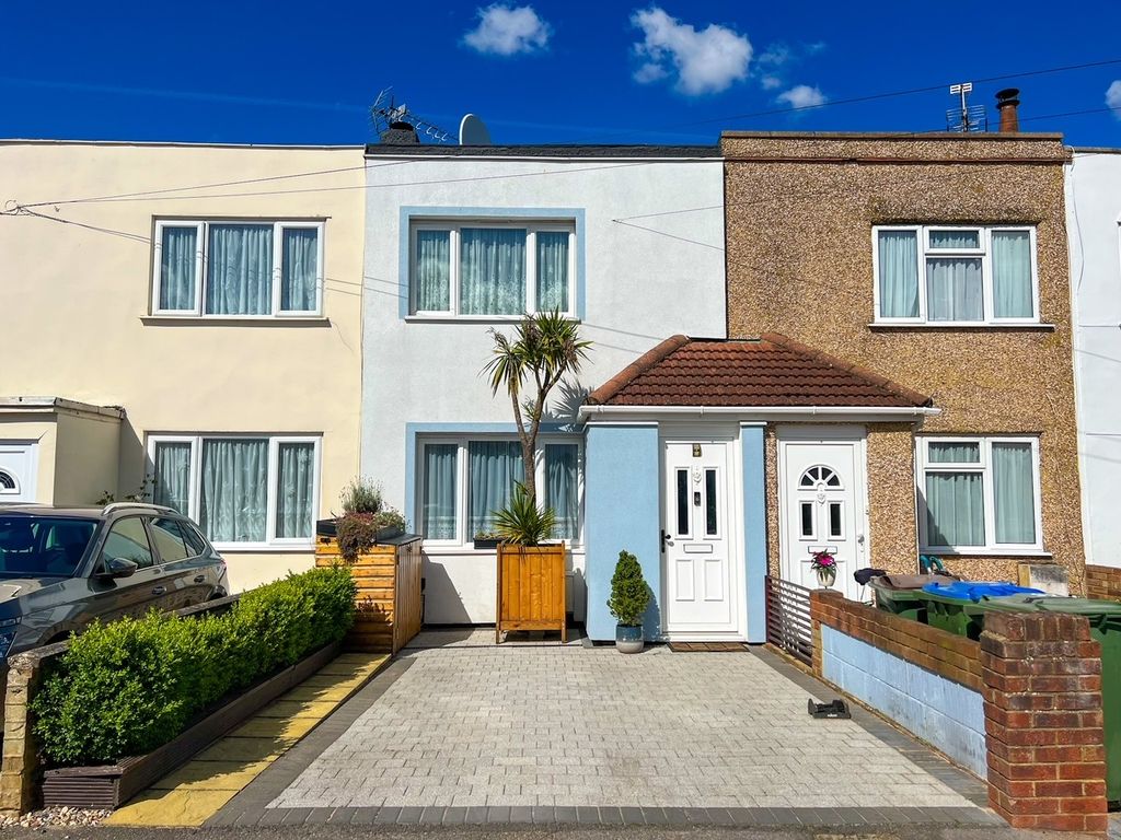 3 bed terraced house for sale in First Avenue, West Molesey KT8, £